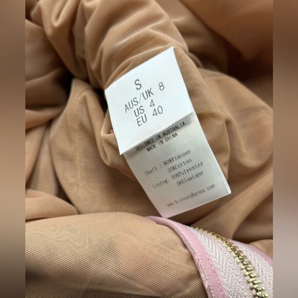 🆕 BRONX & BANCO 🧿 NWOT Jasmine Pastel Pink Multi Two Piece Set, Sz S / US 4 - Picture 14 of 14